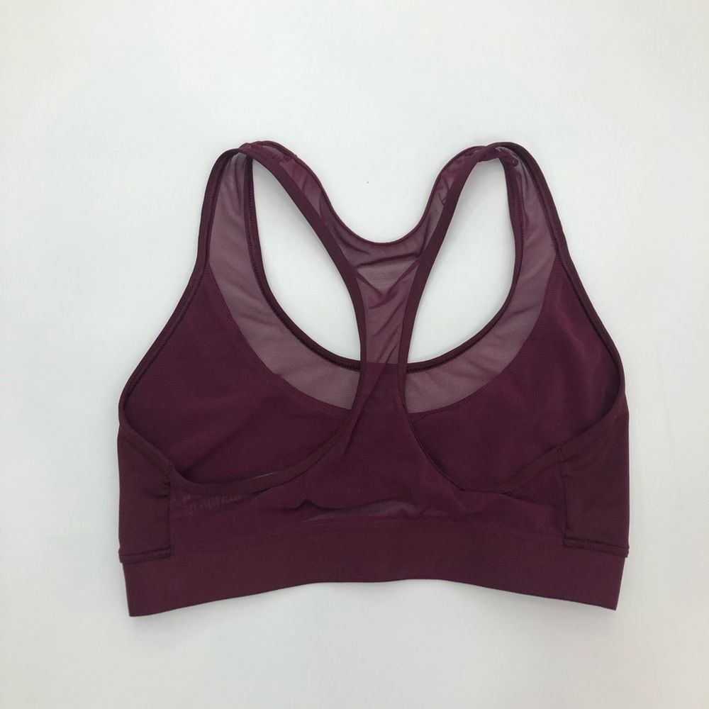 Victoria Sport The Player Racerback Sports Bra Maroon Size Small Unpadded